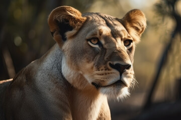 Königin der Savanne: Porträt einer Löwin 1