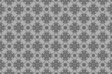 Abstract seamless pattern, seamless wallpaper, seamless background designed for use for interior, wallpaper, fabric, curtain, carpet, clothing, Batik, satin, background, illustration, Embroidery style