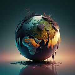looming danger on planet earth the climate change and global warming generative ai
