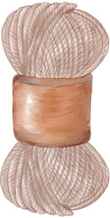 Knitting Yarn Sewing Tool watercolor png