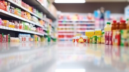 Stunning Supermarket Blurred Backgrounds for Your Creative Projects