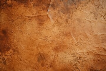 close-up texture of brown paper. Generative AI