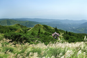 View from Mt. Qixing Trail in Yangmingshan National Park, Taiwan
