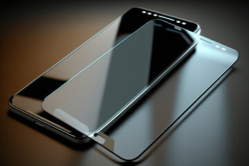 Smartphone screen protector cover and protect the phone's screen from scratches, cracks, and other forms of damage.