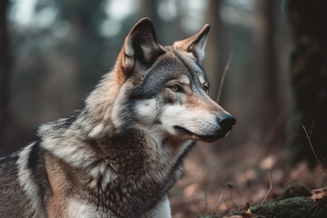 Einsamer Wanderer: Ein Wolf in seiner natürlichen Umgebung 8