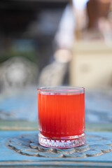 The Drink of Ramadan Cuisine Traditional Ottoman Sherbet, Üsküdar Istanbul, Turkiye
