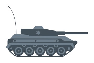 Fototapeta premium Military Battle Tank