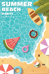 summer beach party