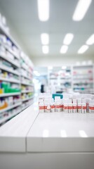 Blurred Drugstore Background Defocus
