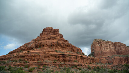 Rock formation in Sedona, Arizona.