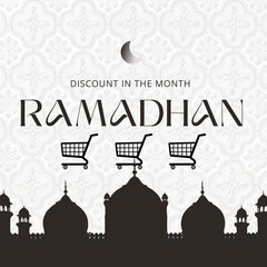 Template for selling products that are currently on sale in the month of Ramadhan. suitable for all types of businesses