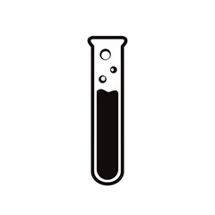 Chemical flask vector icon. Toxic laboratory flask flat sign design. Glass flask symnol pictogram. UX UI icon