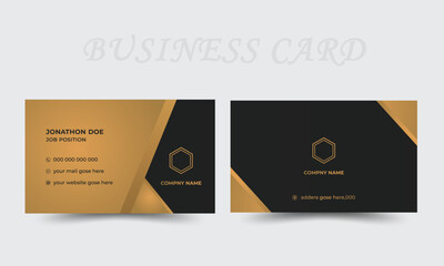 
Luxury business card design template,Modern Business Card,Creative and Clean Business Card Template.graphic design