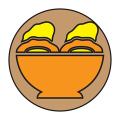 Abrahamic, date fruit, date palm icon