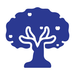 Apple tree icon