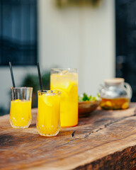 fresh orange juice