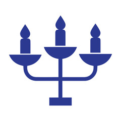 Candle, candlestick, fire icon