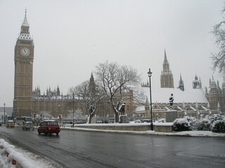 Winter day in London