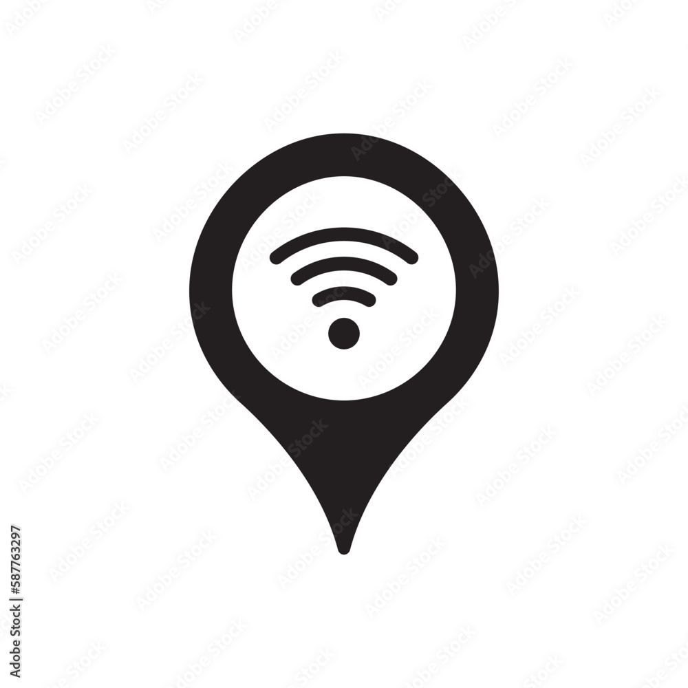 Aufkleber destination point vector icon. location in map tag vector sign. navigation icon. position mark sign.