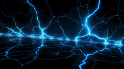 Fototapeta premium Lightning Bachground