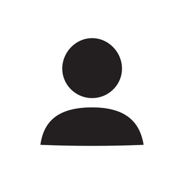 User vector icon. Add member person flat sign design. Man pictogram illustration of user symbol pictogram. UX UI icon
