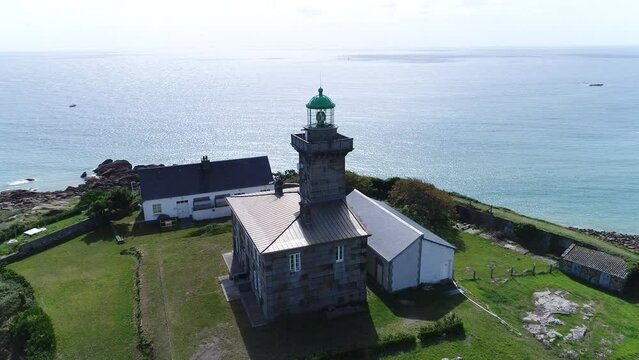 Les &icirc;les Chausey, au large de Granville.