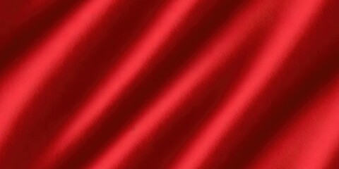 Fototapeta na wymiar Red Satin Fabric Seamless Pattern