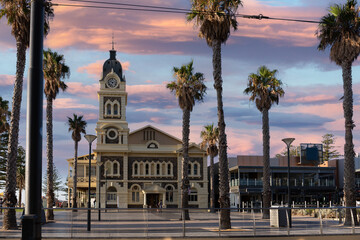 Fototapeta na wymiar Townhall von Glenelg, Adelaide