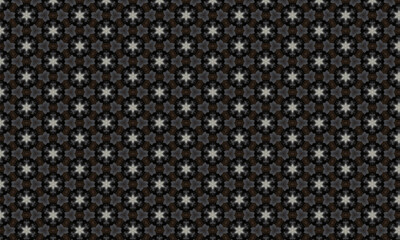 seamless knitted pattern with snowflakes