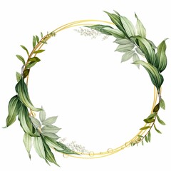 green laurel wreath