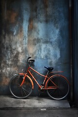 Fototapeta na wymiar Illustration of bicycle by generative ai