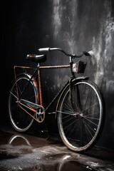 Obraz premium Illustration of bicycle by generative ai