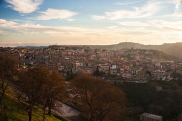 Aidone little town in the province of Enna