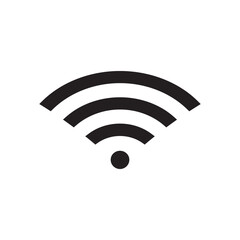 Wifi signal connect vector icon, wireless internet connection flat sign design. Wi-fi isolated symbol pictogram. UX UI icon