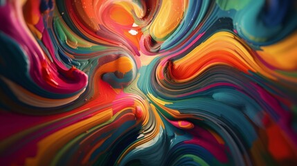 Iridescent glossy, liquid metallic random shapes, modern concept background, Generative AI