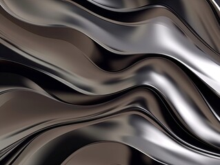 Obraz na płótnie Canvas Liquid metal background chrome material
