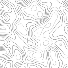 Modern design with White background with topographic wavy pattern design.paper texture Imitation of a geographical map shades