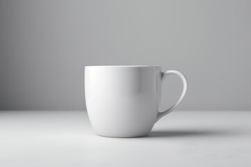 A isolated white mug. coffee mug mockup