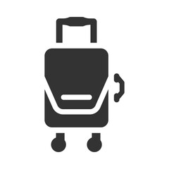 Travel luggage icon