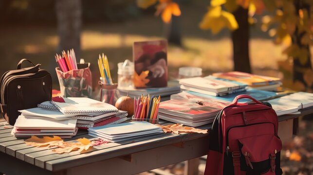 Back to school - schoolyard