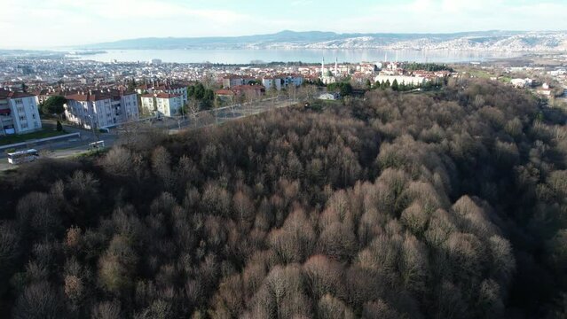 aerial shot kocaeli basiskele
