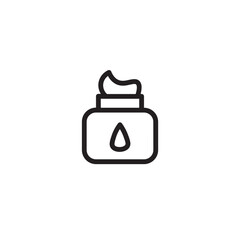 Body Care Cream Outline Icon