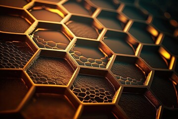 golden honeycomb