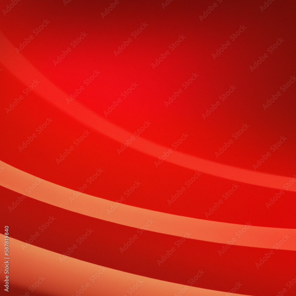 Aufkleber red abstract gradient background with dark and light stains and smooth lines