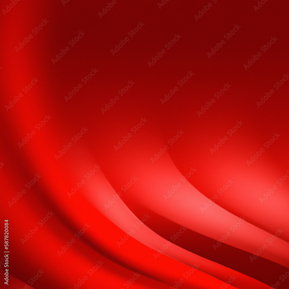 Aufkleber red abstract gradient background with dark and light stains and smooth lines