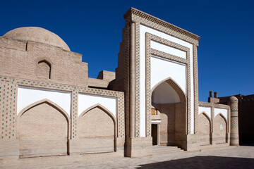 Fototapeta na wymiar Madrasah Muhammad Amin Inak. Khiva, Uzbekistan
