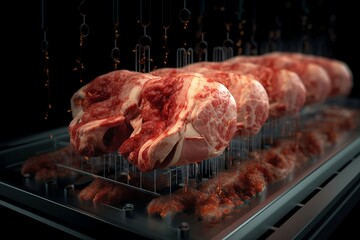 Lab Grown Meat: The Future of Sustainable Food Production, AI Generated