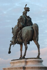 Obraz premium A riding horse 