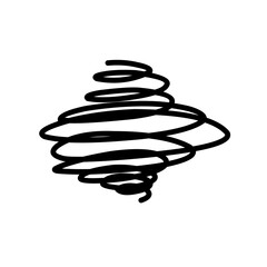 Spring coil, Spiral Spring, Spiral element vector