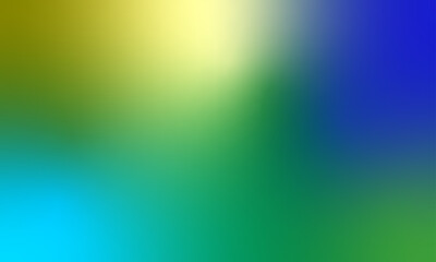 Gradient Blue and Green Background Illustration